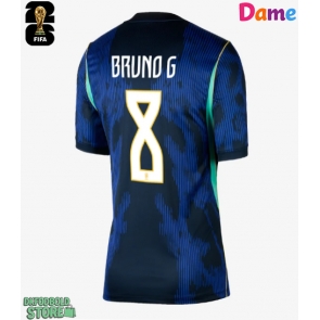 Brasilien Bruno Guimaraes #8 Replika Udebanetrøje Dame VM 2026 Kortærmet